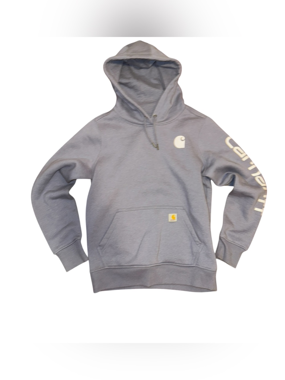 Carhartt Lavender/Purple Pullover Hoodie with Logo Print